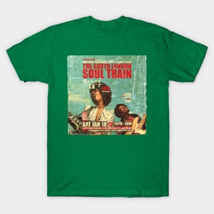 POSTER TOUR - SOUL TRAIN THE SOUTH LONDON 102 T-Shirt